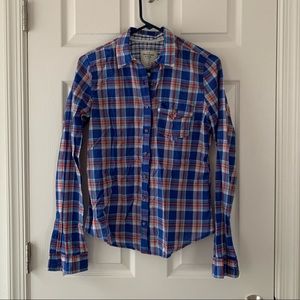 Abercrombie & Fitch plaid button up